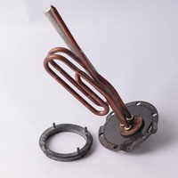 Widerstand 1500W Abgewinkelt + Dichtung + Anode 030216 - Warmwasserbereiter...