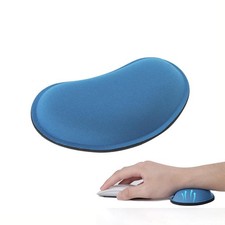 Ergonomic Memory Foam Wrist Rest Cushion Pad with Non Slip Base for Desktop