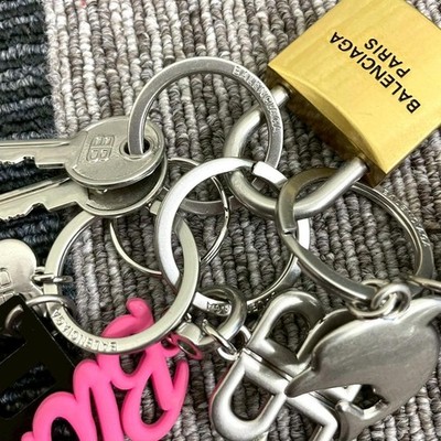Balenciaga Valencia Charm Key Ring Cadena Dolphin Limited Edition