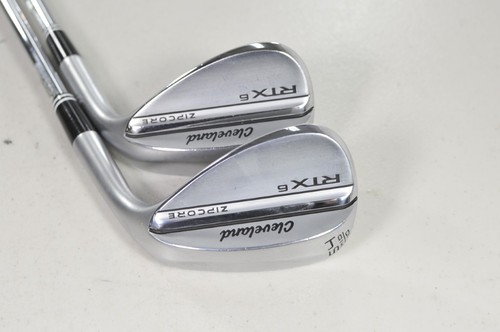 Cleveland RTX-6 Zipcore Tour Satin 54*, 58* Wedge Set DG Spinner Steel #219275