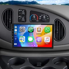 4+64GB Carplay Android 15 Car Radio FM For 1998–2008 Ford E-250 E-350 Super Duty