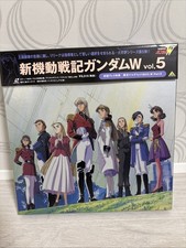 First press bonus LD Mobile Suit Gundam Wing Vol.5 Japan Animation Anime BELL846
