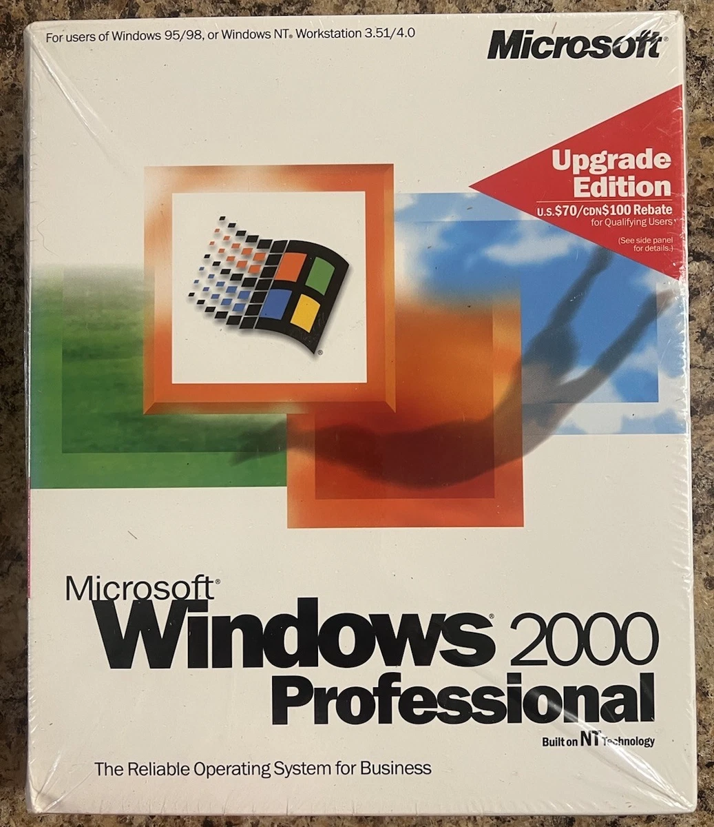 【コレクター向け】Windows2000 Professional Microsoft Windows 2000 Software CDs for sale | eBay