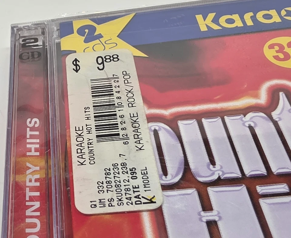 Country Hits Karaoke Party CD CD+G & Lyric Book (New, Sealed, 2004) Madacy - Image 3 of 4