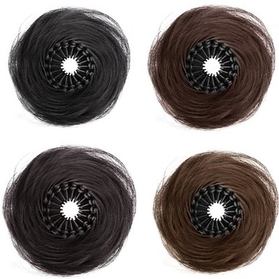 Bun Hairpiece Hair Extensions Claw Updo Hairpiece Casual Chignons for Cosplay