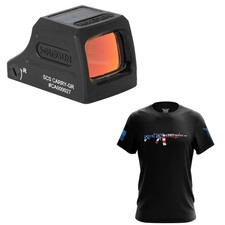Holosun SCS Carry Green Multi Reticle Solar Charging Reflex Sight w/ Free Shirt 