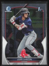 2023 Bowman Chrome Prospects Juan Chacon #BCP-105 Boston Red Sox
