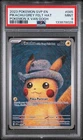 2023 POKEMON SVP POKEMON X VAN GOGH #085 PIKACHU WITH GREY FELT HAT PSA 9
