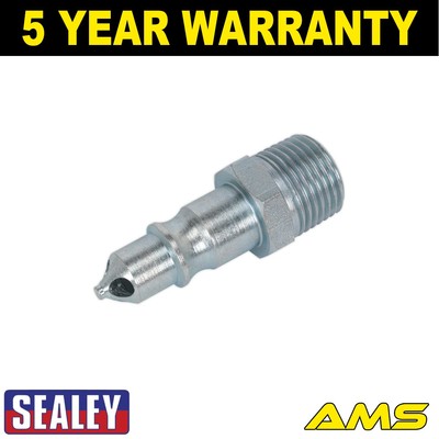 Sealey PCL Screwed Adaptor Male 1/2''BSPT Pack of 2 AC26