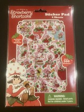 Strawberry Shortcake Vintage Inspired Design 300 Stickers Puffy 4 Sheets