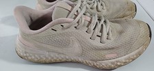 Nike Light Weight Running Trainers Women's Size 3/ EUR 36 Wite Pink