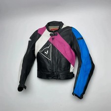 Dainese Leather Motorcycle Jacket | Size 48 | Made in Italy | Vintage Racing