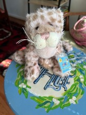 RARE Strawberry Cloud Leopard Webkinz HM466 New Sealed Unused Code Ganz Plush