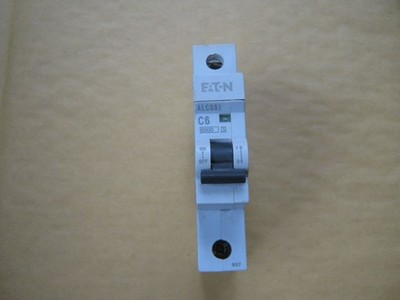 MEM EATON C6 6 AMP ALC061 EINPOLIGER MCB-SCHUTZSCHALTER.