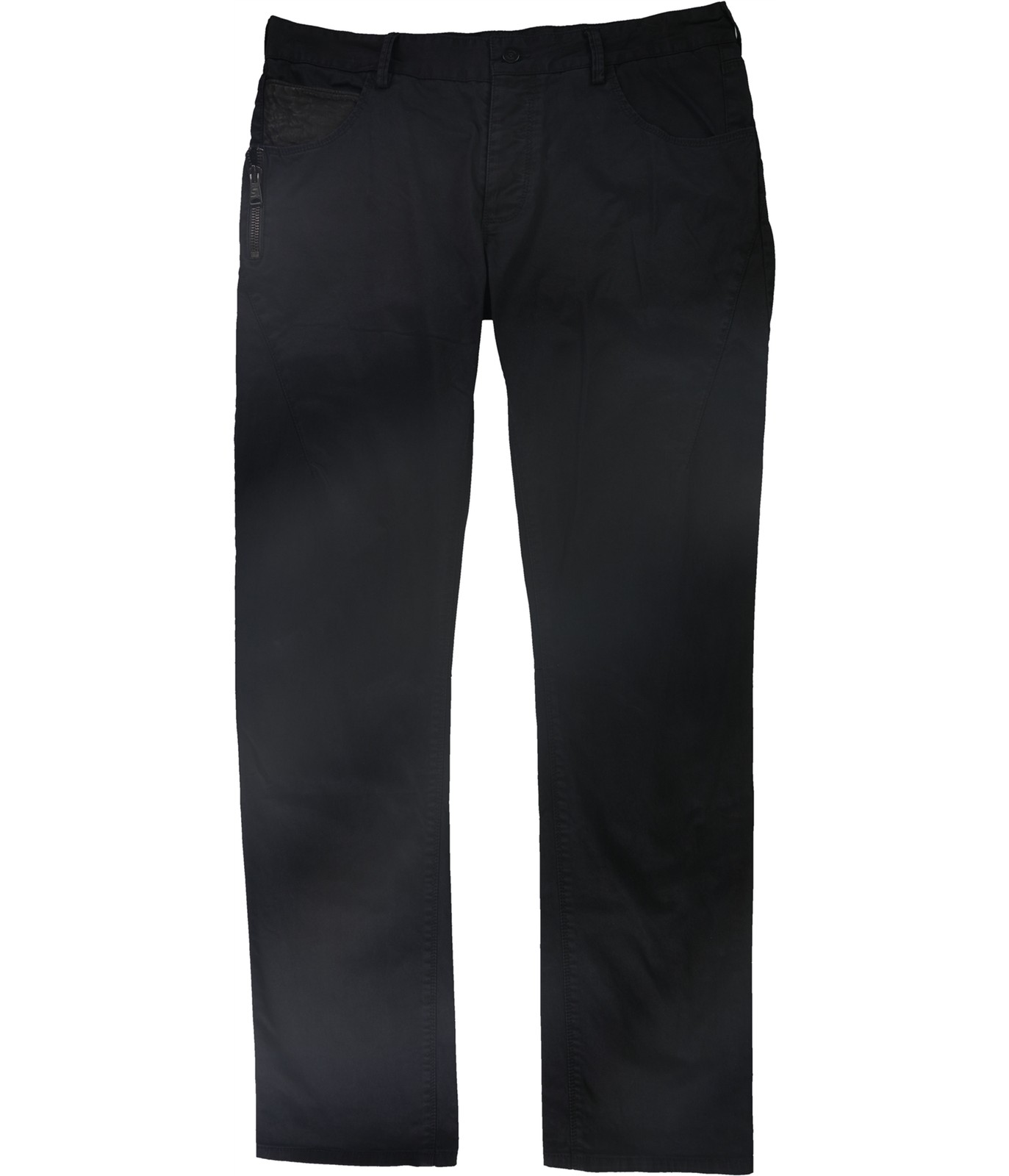 Rogue State Mens Solid Casual Trouser Pants, Blue, 36W x 34L