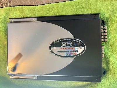 MTX AUDIO THUNDER4405 Old School Heavy Vintage Amplifier Five Channel 800 W