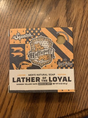  Dr. Squatch Limited Edition Lather Of The Loyal Harry Potter Soap Hufflepuff 