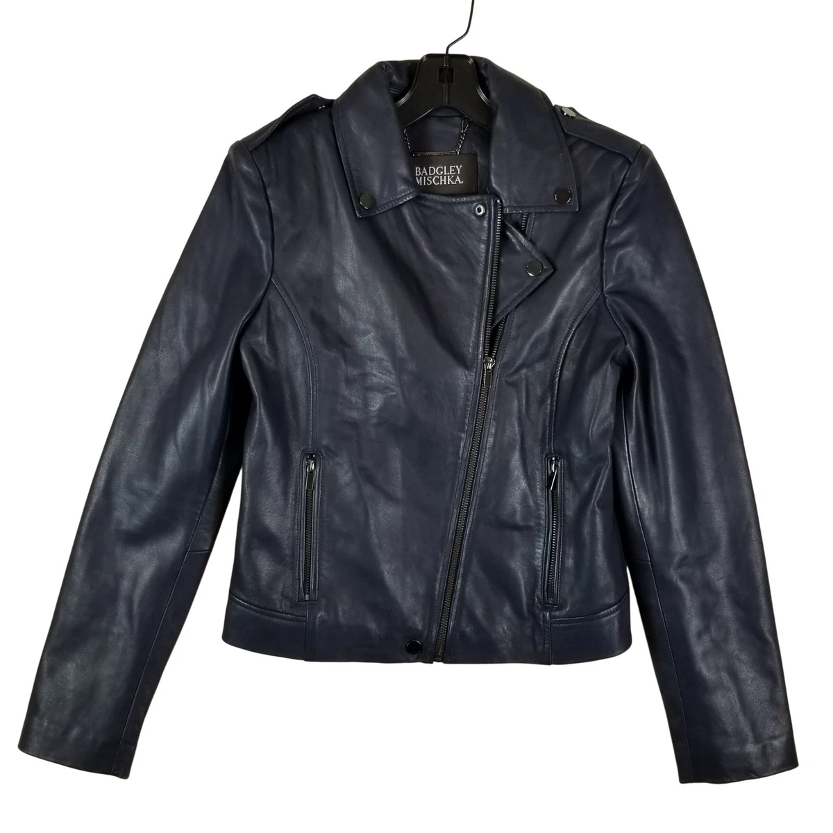 Badgley Mischka Coats, Jackets & Vests Leather Outer Shell for