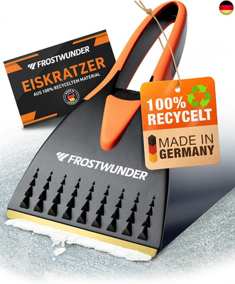 FROSTWUNDER - Eiskratzer Messingklinge [Made in Germany] - 100% recycelter