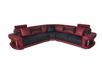 Leder Modern Xxl Couch Wohnlandschaft Ledersofa Sofagarnitur Sofa L-Form F3001B