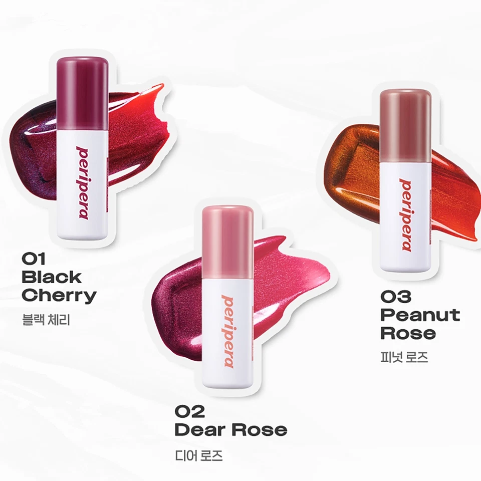 Tinta de labios despegable PERIPERA 4,5 g 3 colores K-Beauty Foto 2 de 4