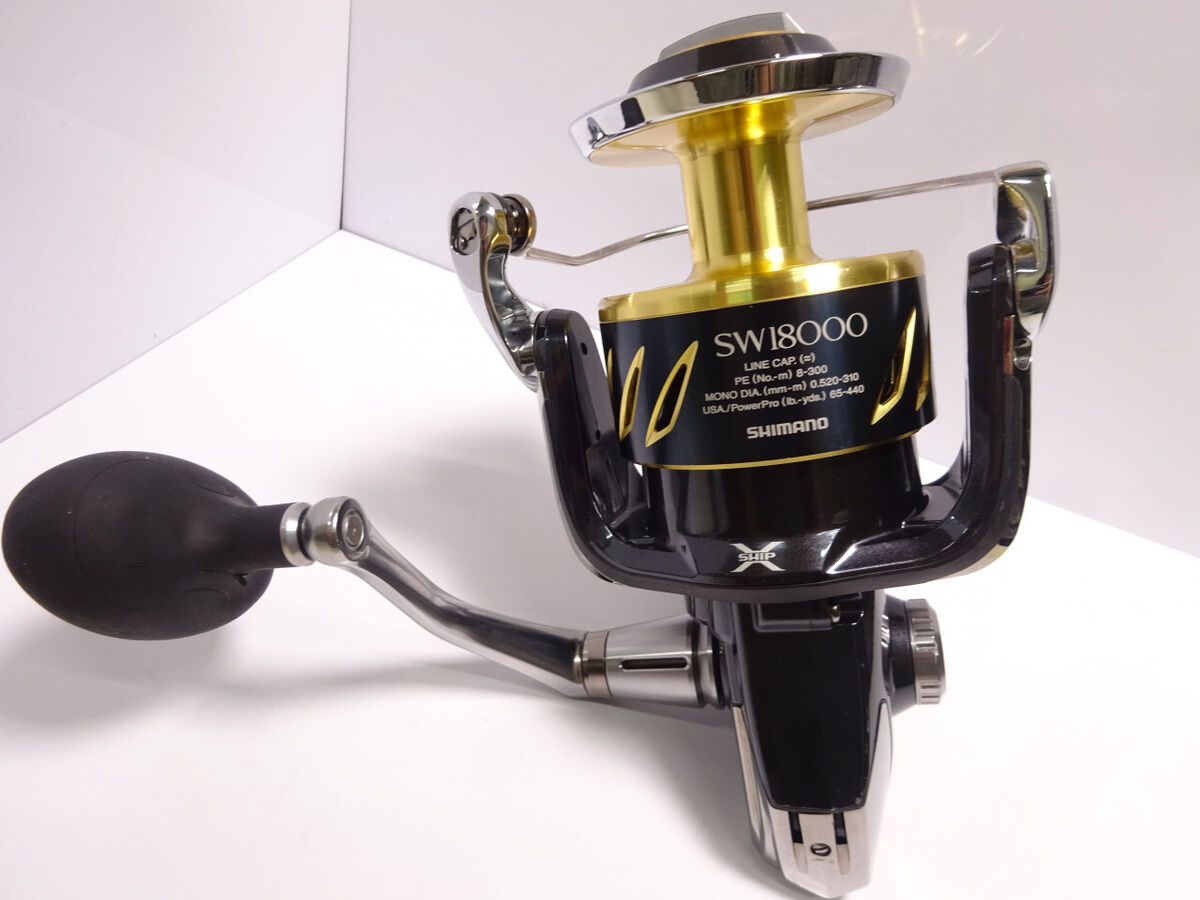 SHIMANO 13 STELLA SW 18000HG Spinning Fishing Reel Excellent SHIMANO 13 STELLA SW 18000HG Spinning Fishing Reel Excellent