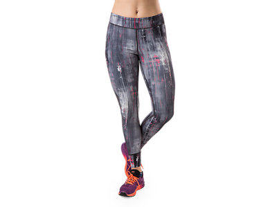 Brand New Asics Women's Small Fit-Sana Graphic Training Tight 