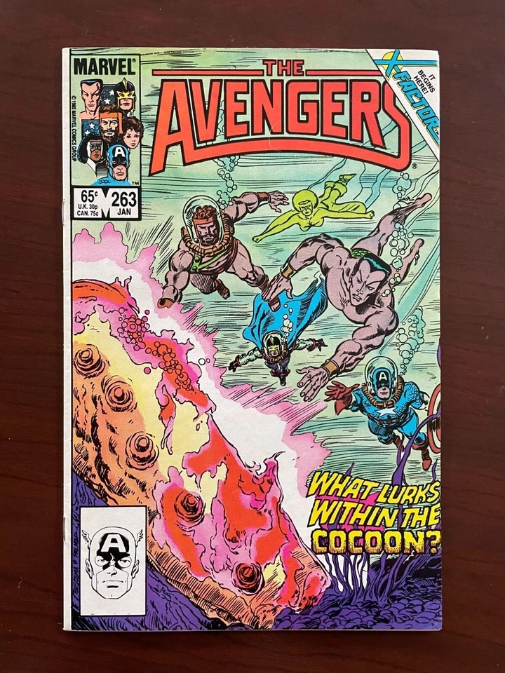 (lote de 3 cómics) Avengers #241 #263 y #323 (Marvel 1984-90) Edad de Cobre Foto 4 de 4