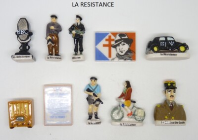 LA RESISTANCE JEAN MOULIN GL DE GAULLE CITROEN TRACTION FEVE 3D zur Auswahl