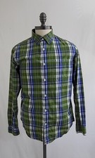 Banana Republic Soft Wash Long Sleeve Button Down 100 Cotton Shirt Size Medium
