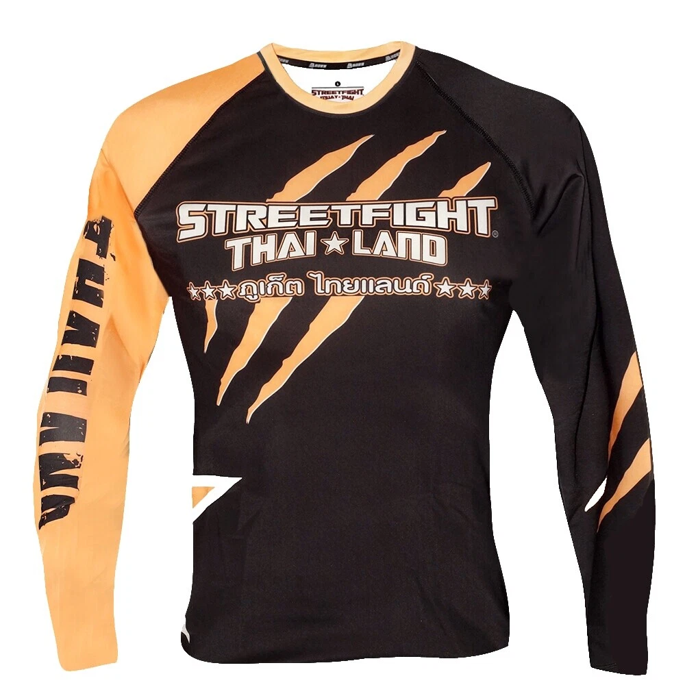 Black Muay Thai Adult Unisex Boxing & Martial Arts Shirts