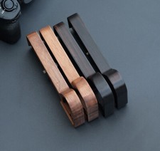 Ebony Walnut Wood Camera Grip For SONY A7R4 A74 A9 Handmade Handle Baseplate