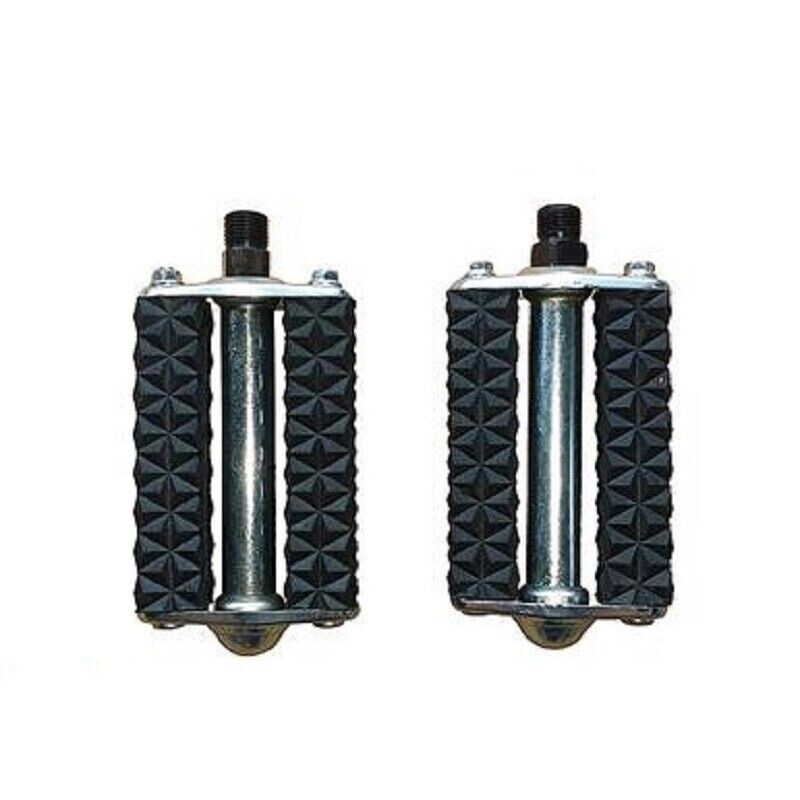 Vintage 28 Inch Bike Pedal Rubber Black MTB Road Bicycle Tricycle Cycling  Parts