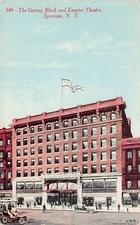 Syracuse NY Empire Theatre Gurney Block Downtown Early 1900s Vtg Postcard C37