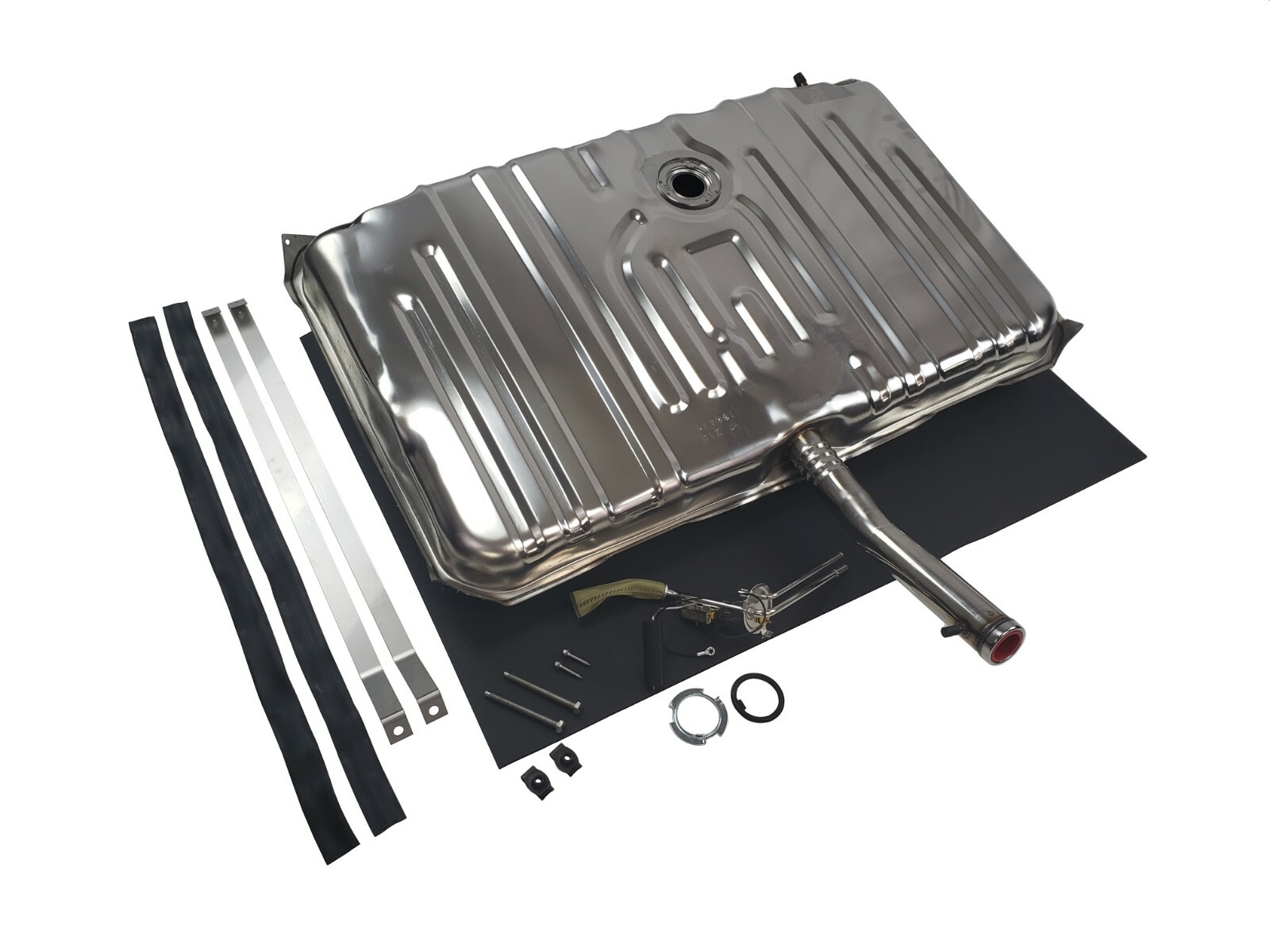 69 & 70 GTO Gas Tank Stainless Steel / Sending unit, strap kit & tank pad eBay