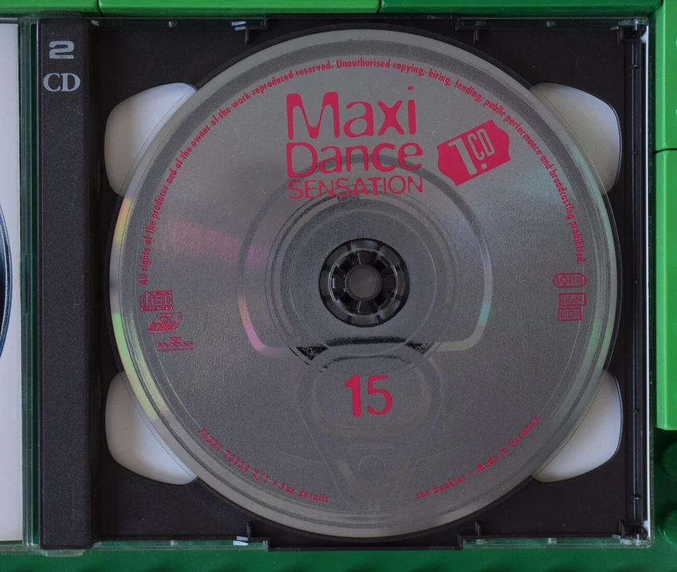 Various - Maxi Dance Sensation 15 - Ariola - Doppel-CD - Bild 3 von 4