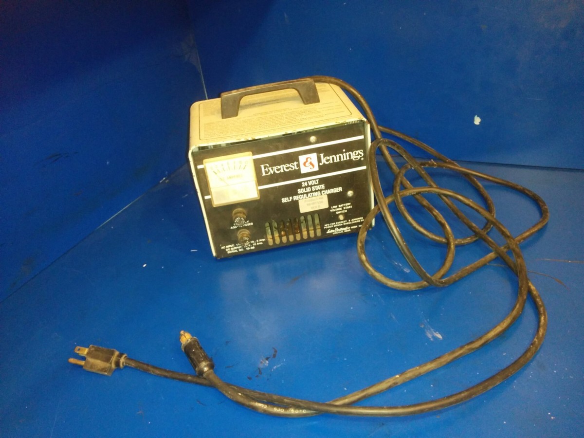 charger 24v 90481550 vintage wheelchair everest & jennings 11350