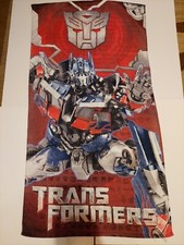 Transformers Optimus Prime 29x55 Bath Beach Towel 2011 Hasbro