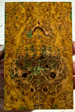 Stabilized Black Ash Burl Knife Scales | SBAB 733