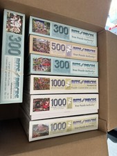 Lot Set Of 7 Jigsaw Puzzles Bits & Pieces 300...
