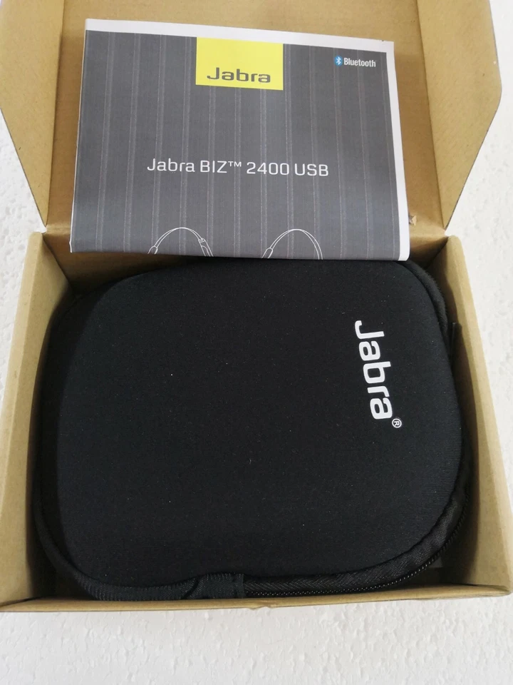 Jabra BiZ 2400 Duo MS Stereo Lync Optimized Corded PC USB Headset 2499-823-105 - Image 3 of 3