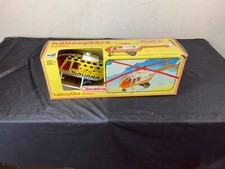 JOUET ANCIEN mécanique en tôle - JOUSTRA – hélicoptère à friction réf 0531