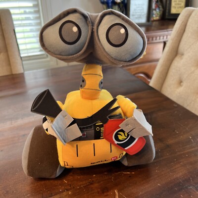 Disney Store Pixar Wall-E Plush 12  Fire Extinguisher Stuffed Toy Retired NICE!