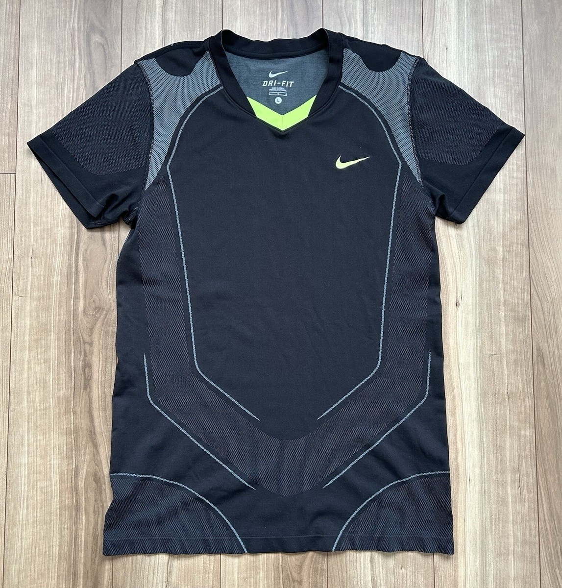 Rafael Nadal Nike 2010 US Open Night Shirt size:M(JPN L) RAFA | eBay