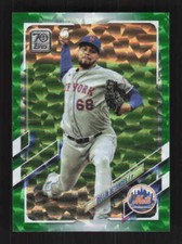 Dellin Betances 2021 Topps Green New York Mets #/499 #385