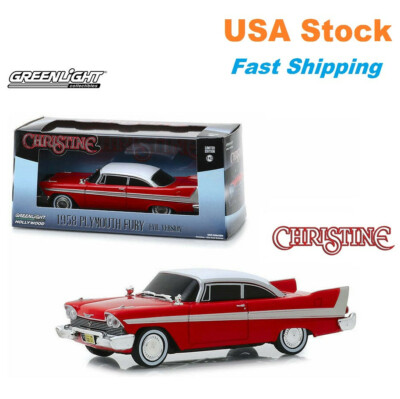 GreenLight '58 Plymouth Fury ゴールド ミニカー 1958 Plymouth Fury Golden Commando, Sand Dune White - Greenlight