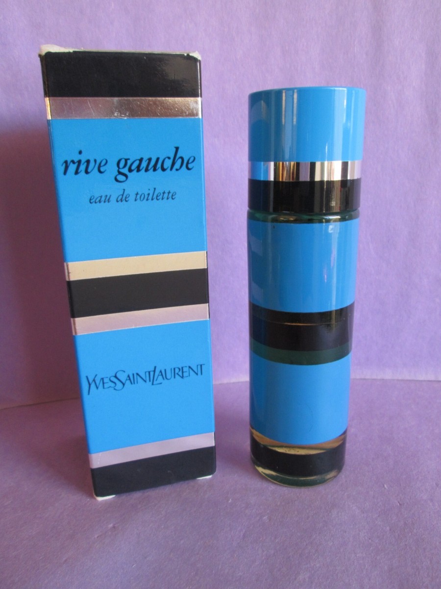 激レア80s archive SAINTLAURENT rive gauche Rive Gauche Eau de Toilette Splash Vintage 50 ml 1.6 oz Yves Saint