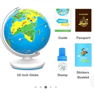 Orboot Earth (Globe + App) Interactive World Play Educational Globe for Kids, D4