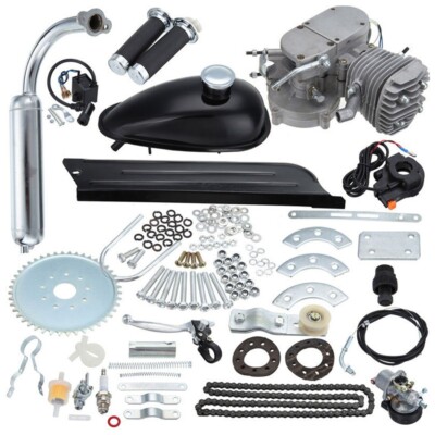80cc Bike Stroke Gas Engine Motor Kit DIY Motorized Bicycle