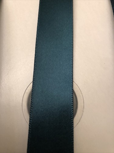 Hunter Strong Ribbon Hunter Green Single Faced Satin Ribbon, 7/8 inch x 15 yards. New | eBay
